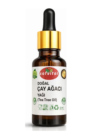 Safvital Çay Ağacı Yağı 20 Ml Cilt Dengeleyici Bakım Yağı Temiz Görünüm Ve Ferah His İçin