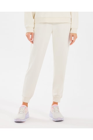 Skechers W Essential Jogger Sweatpant Kadın Offwhite Eşofman Altı S242118-102 Beyaz