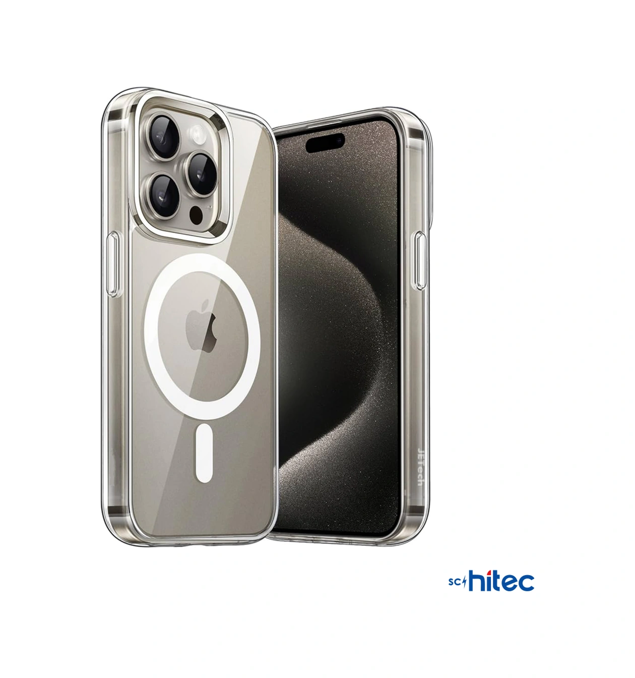 Schitec Apple, Uyumlu iPhone 17 Pro Magsafe Özellikli Şeffaf Kılıf