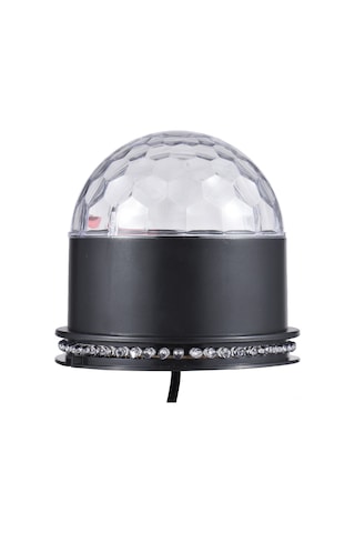 Ximistore9 Rgb Renkli Döner Sahne Işığı, 15w Güç, Abd Şarjı, Abs Malzeme Diğer