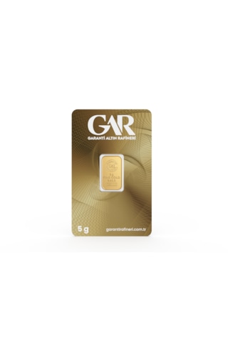Garanti Gold 5 Gr Külçe Altın