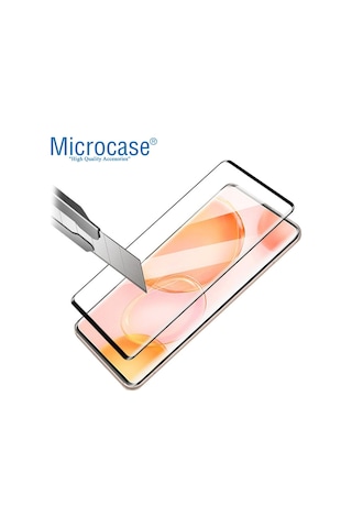 Xiaomi Civi 3D Curved Tam Kaplayan Tempered Cam Koruma - Siyah