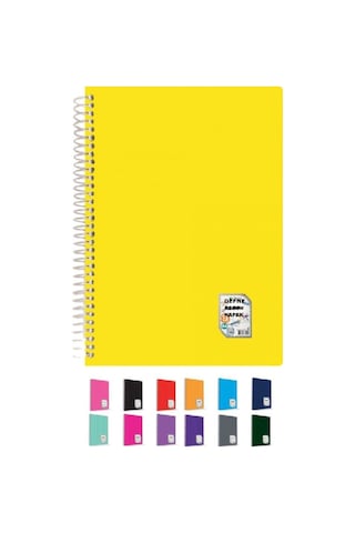 A5 P.p. Kapak Telli Defter Kareli
