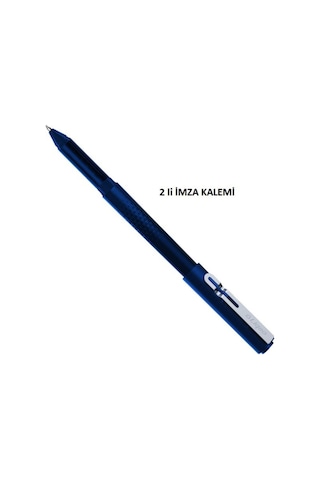 Liqeo Mavi 1.0 İmza Kalemi Sing Gel Pen 2 Adet Mavi