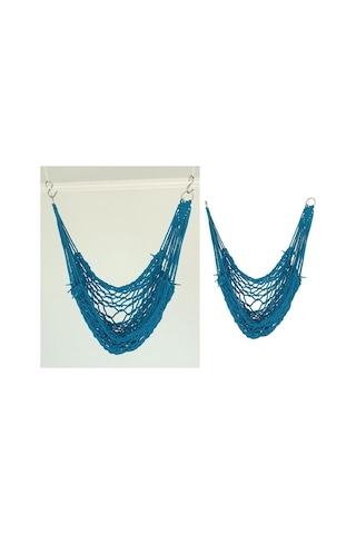 Suntek Magideal Taşınabilir Hamak Salıncak Kamp Halat Sandalye Ev Mavi