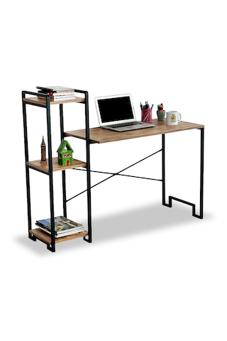 Çalışma Masası Bilgisayar Masası Kitaplıklı Masa 5005