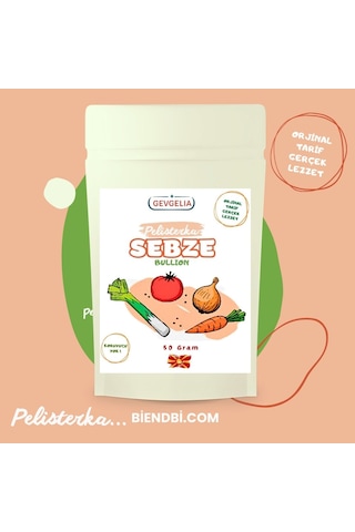 Gevgelia Pelisterka Sebze Bulyon 50 G