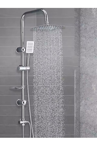 Fawer Faucet Shower Yağmurlama Robot Duş Seti Krom