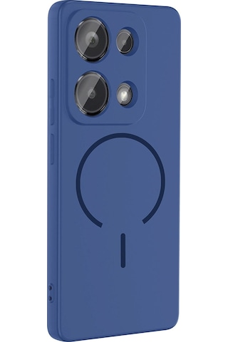 Xiaomi Redmi Note 13 Pro 4g Kılıf M-safe Şarj Özellikli Zore Meta Kapak 1