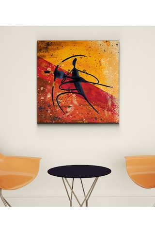 Afrikalı Adamlar Ahşap Tablo 8mm