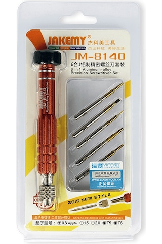 Jakemy 6 Parça Tornavida Seti Jm8140