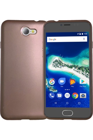 General Mobile GM 6 Kılıf FitCase PremiumS Silikon Arka Kapak