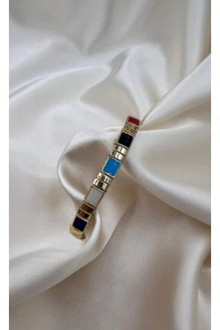 Bb Çelik Renkli Nominstion Bileklik Sarı