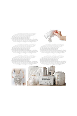 31.5in Mutfak Küçük Ev Aletleri Toz Kapağı, Elastik Küçük Ev Aletleri Şeffaf