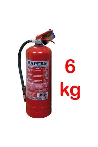 Leader Yangın Söndürücü Tüp Tüv Onaylı Tozlu 6kg Ek 203