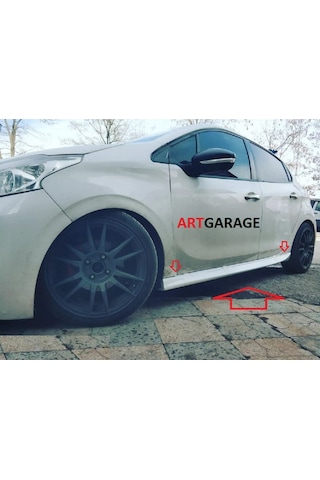 Peugeot 208 Uyumlu Aero Marşpiyel Takımı-boyasız