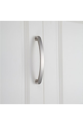 10 Adet Mobilya Kulpu, Gümüş Alüminyum Mutfak Dolabı Kapı Kolu Dolaplar İçin Mutfak Mobilya Kulpu, Delik Mesafesi 128 Mm