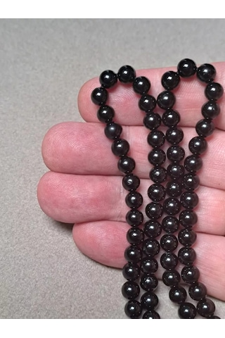 Beautiful Stones 6 Mm Turmalin Şerit Boncuklar 192123607