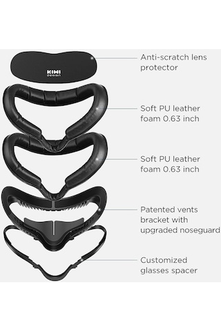Kıwı Design Yüz Yastık Pedi Uyumlu - Quest 2 Aksesuarı