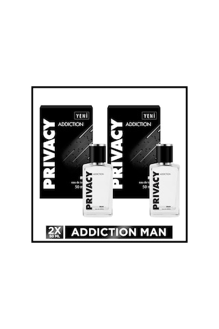 Privacy Man Addiction Erkek Parfüm EDT 2 x 50 ML