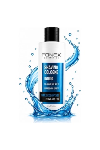 Fonex Ferahlatıcı Tıraş Kolonyası 600 Ml Indigo Mavi