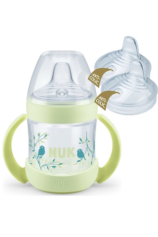 Nuk Nature Sense Isı Göstergeli Pp Alıştırma Bardağı 150 Ml - 2 Adet Yedek Başlık Yeşil