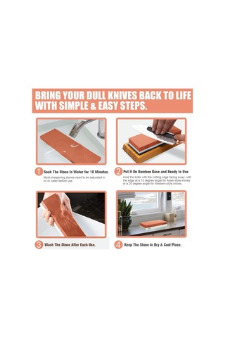 Valkyrie 7 Parça Profesyonel Bıçak Bileme Seti 4 Taraflı Biley Taşı 400 1000 3000 8000 1. Kalite Sulu Bileme 1. Kalite