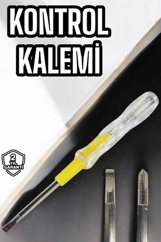 Hepsi Test Cihazı Kontrol Kalemi Çift Başlıklı Şeffaf Elektrik Testi Najmaddin