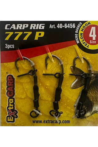 Extra Carp Rig 777P No:4 (3 adet)