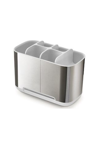 Joseph Joseph Easystore Steel Diş Fırçalık - Beyaz/gri Beyaz - Gri