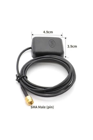 Gps Anten - 1575.42Mhz - 1 X 3M Kablolu Sma Konektörlü - 100 Adet