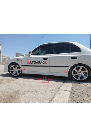 Accent Milenyum Marşpiyel Takımı-boyasız-fiberglass