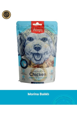 Wanpy Tavuklu&morina Balıklı 100 Gr Köpek Ödülü