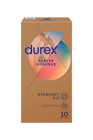 Durex Gerçek Dokunuş 10'lu Paket - Dr8079g10