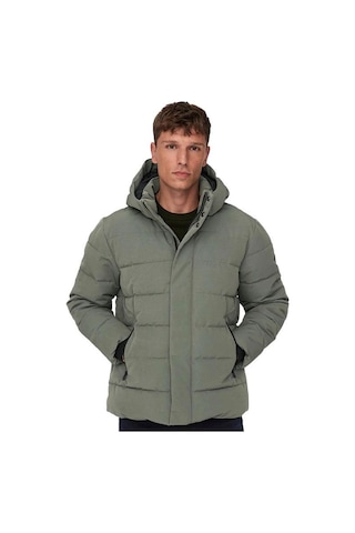 Only Onscayson Puffa Otw Erkek Ceket 22019598 Gri-gri Gri