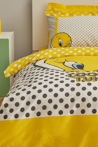 Karaca Home Looney Tunes Tweety Pamuk Tek Kişilik Nevresim 203.12.01.0001
