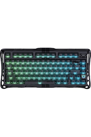 Gravastar Mercury V75 He Hall Effect Manyetik Switch Gaming Klavye, Hot-swappable, Rapid Trigger, 80