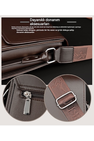 Erkek İş Evrak Çantası - Siyah