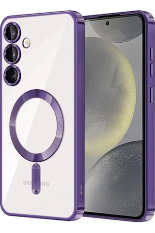 Newface Samsung Galaxy Uyumlu A55 5g Kross Magneticsafe Kapak Semeglbl - 70 - Mor