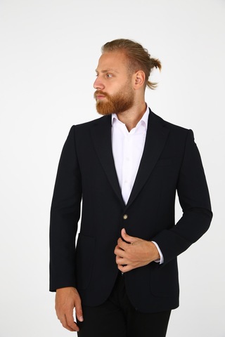 Brango 30148 Erkek Blazer Ceket Lacivert
