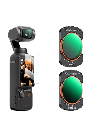 K&f Concept Magnetic Variable Nd2-32 + Nd32-512 Filter Djı Osmo