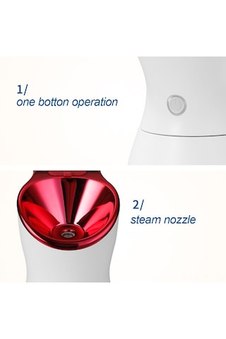 Yifomall Yüz Nemlendirici, 500ml Kapasite, 3w Güç, Usb İle Şarj Edilebilir, Abs Malzeme, Siyah/kırmızı/pembe Seçenekleri