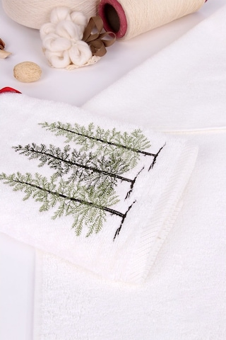 %100 Pamuk 50X70 2'Li El Havlusu (476576938)-Krem-50 X 70 Krem