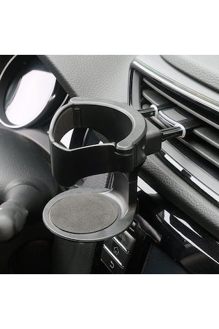 Gajeena Oto Havalandırma Delikli Çok Amaçlı Bardak Tutucu - Tek Elle Hızlı Erişim, Sabit Konum, Dayanıklı Abs Malzeme