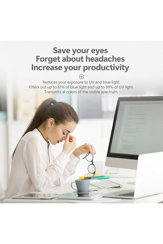 Mufunye 13.3 İnç Masaüstü/laptop Monitörü İçin Göz Koruyucu Mavi Işık Filtresi - Zımparalardan Ve Kirlikten Koruma, Kolay Kurulum Asma Tipi Ekran Koruyucu