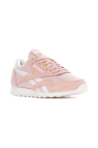 Reebok Cl Nylon Pembe Kadın Sneaker 000000000101553439 Pembe - Pembe