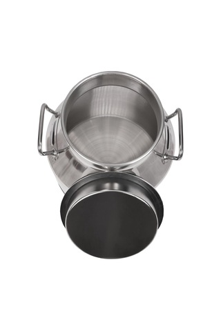 Melasty Süt Sağma Makinesi Paslanmaz Süt Güğümü 30 Litre İki Kulplu Kapaklı Ø208 Mm Geniş Ağız -1727