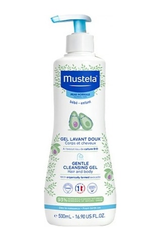 Mustela Gentle Cleansing Gel Yenidoğan Şampuan 500 Ml PKT.MUSTELA.009