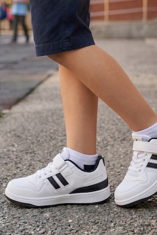 In Step Campus Unisex Beyaz Çocuk Spor Ayakkabı