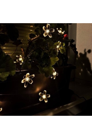 Emin Solar 5m 50 Led Papatya Gün Işığı 8 Fonksiyonlu Najmaddin Standart